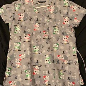 Cassandra O Scrub Top